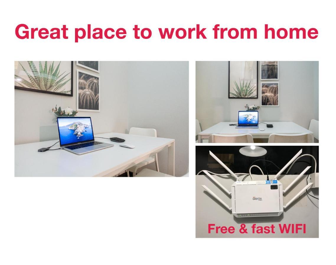 방콕 S1 Large Duplex Silom 3 Beds, Full Kitchen Wifi 아파트 외부 사진